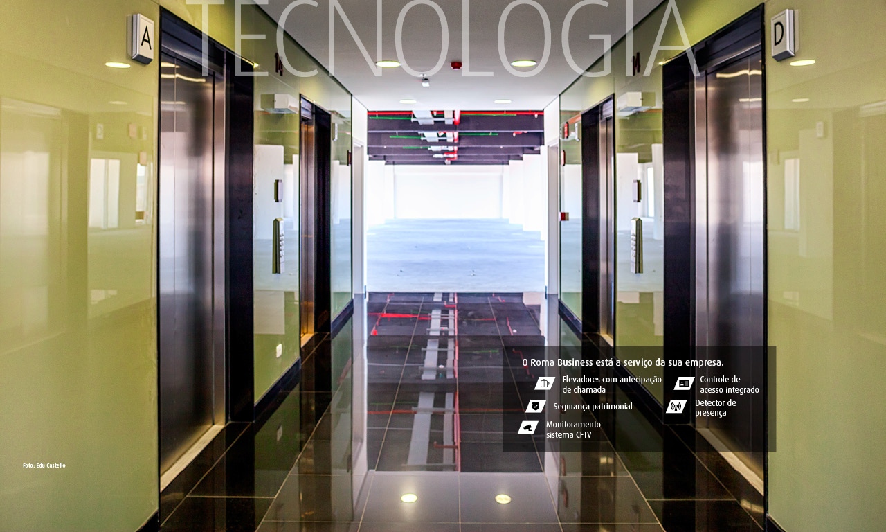 Slide - O Prédio - Tecnologia